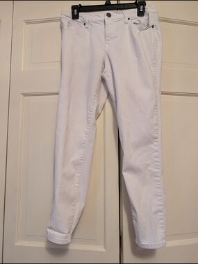 1822 Denim White Women's Jeans - Clean White Stretch Pants